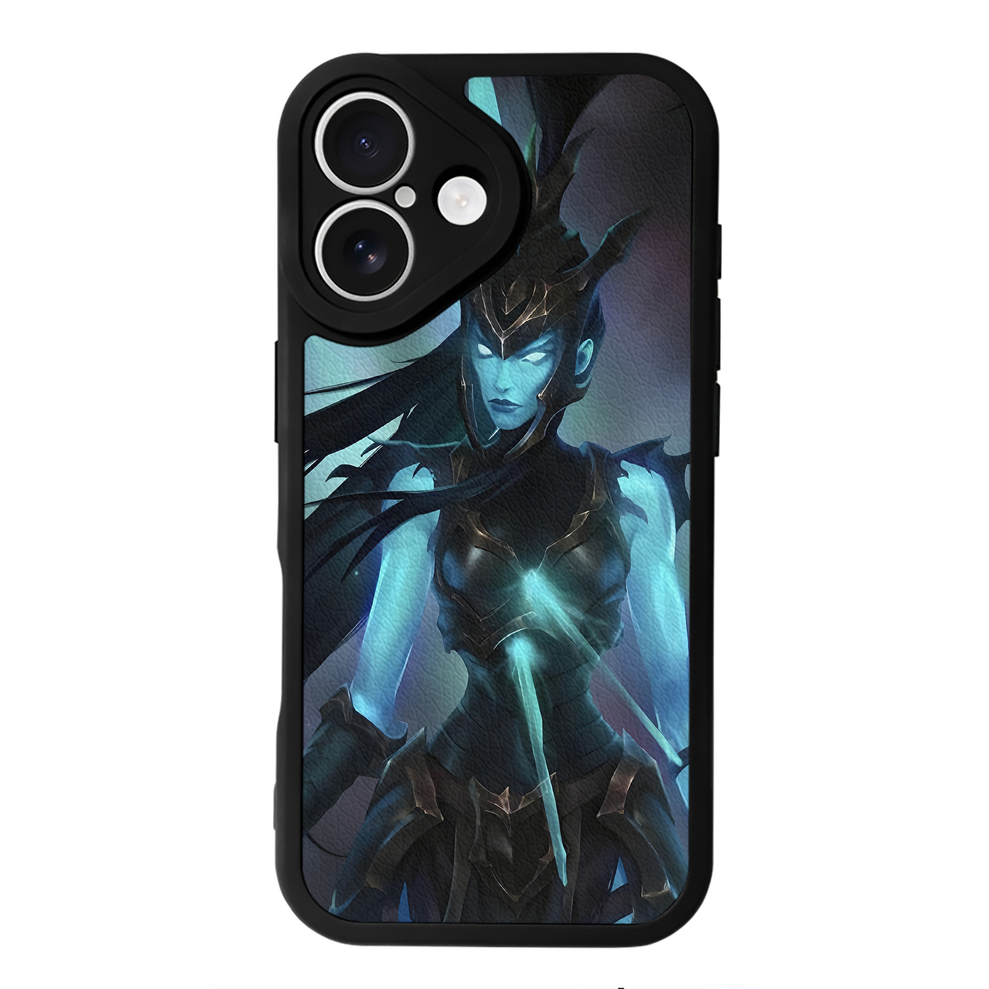 リーグ・オブ・レジェンド League of Legends LOL 【iPhone 16シリーズ対応】シリコンスマホケース（レザー調） 材質：シリコン